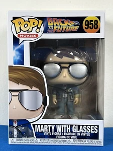 Funko POP! Back to the Future - Marty w/ Glasses 958 Vinyl - *MINT in PROTECTOR* - Picture 1 of 6