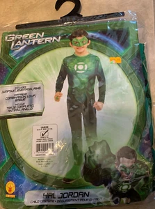 Green Lantern Hal Jordan Rubies Costume Boys Large 12-14 NEW Retail Packaging - Picture 1 of 2