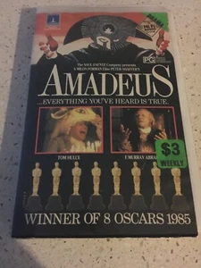 AMADEUS - TOM HULCE - RARE 1984 THORN VHS VIDEO - Picture 1 of 2