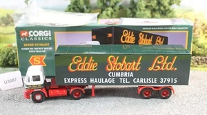 Corgi 13601 Eddie Stobart Foden S21 Mickey Mouse & Trailer VG FNQHotwheels U3687 - Picture 1 of 16