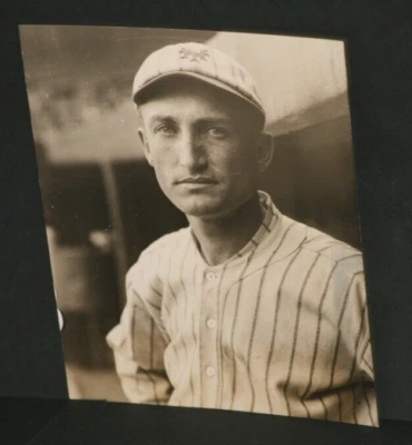 1921 Johnny Rawlings New York Giants Portrait Photo in Full Uniform, PSA Type 1 - Image 1 of 4