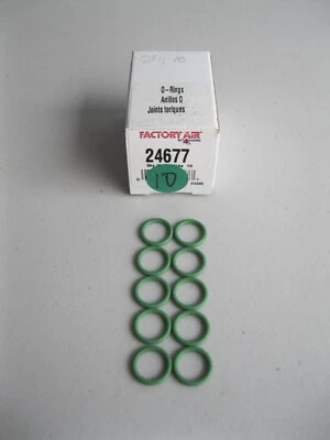 Juego de 10 juntas tóricas de aire de fábrica en total 24677 para unidades de aire acondicionado de vehículos Foto 1 de 4