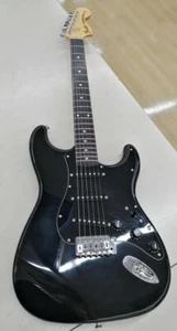 Fender Japan ST72-55 Black W/Gig bag 1985 Electric Guitar Used From Japan - Picture 1 of 15