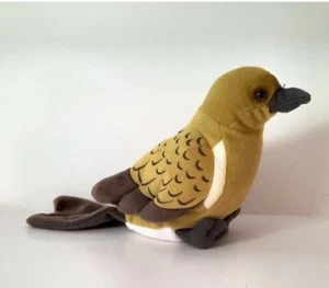 New Zealand Bell Bird Korimako Bird Soft Toy with Real Bellbird Sound By Antics - Picture 1 of 24