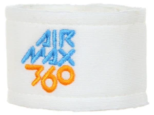 Nike Sweat Band Sweatband Sport Wristband Arm Band Wicking Tennis Gym Yoga White - Picture 1 of 5