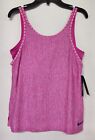 Nike Girl's 2-In-1 Dri Fit Pink Training Tank Top Shirt CJ7556-623 XL NWT
