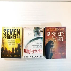 3 x Fantasy Adventure Vintage Fiction Mixed Bundle Lot: Jacqueline Carey ++ - Picture 1 of 8