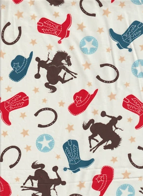 Riley Blake Designs "ROUNDUP!" C3740 Cowboy/Rodeo - Cotton Print 2 yards - Image 1 of 2