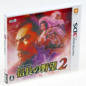 NOBUNAGA NO YABOU 2 Nintendo 3DS Japan Import KOEI Complete Japanese Version - Picture 1 of 2