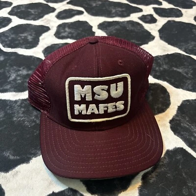 Бейсболка Mississippi State MAFES Cheese Store New Era сделано в США винтаж - Изображение 1 из 3