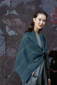 Lang Yarns Lusso/ Lace Knitting Instructions Schultertuch As Download - Bild 1 von 3