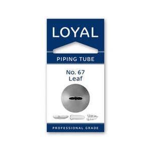 No.67 Leaf Loyal Standard Stainless Steel Piping Tip - Picture 1 of 1