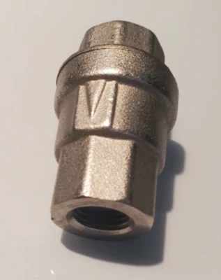Schaerer 3370063208 Check Valve, 1/4", Brass - Image 1 of 4