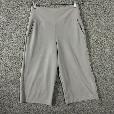Pantalones para mujer Athleta gris pequeño mediano suave marino pierna ancha Foto 1 de 4