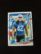 2023 Donruss Rated Rookies #309 Dorian Williams - Buffalo Bills