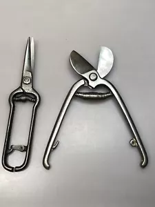 Bypass Pruners, Sharp and Ready for Work 2 Pair - Picture 1 of 12
