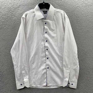 ROSSO MILANO Shirt Mens XL Button Up Italy - Picture 1 of 11