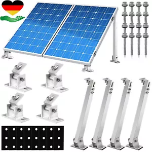 Solar Modul Halter Set bis 450Wp Gestell 15-30° PV Aufständerung Dach + Wand DHL - Bild 1 von 12