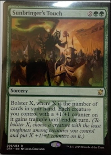 Sunbringer's Touch #209 | DTK Dragons of Tarkir | MTG | Same Day Ship! - Image 1 of 1