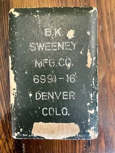 B. F. Sweeney 6691-16 tire gauge Vintage Rare Don’t Miss This One - Picture 1 of 14