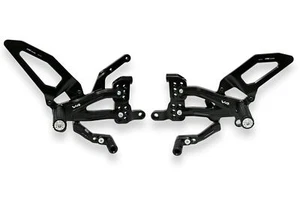 CNC Racing Ducati Panigale V4 / V4 S 2018> Adjustable "RPS EASY" Rearsets - - Picture 1 of 1