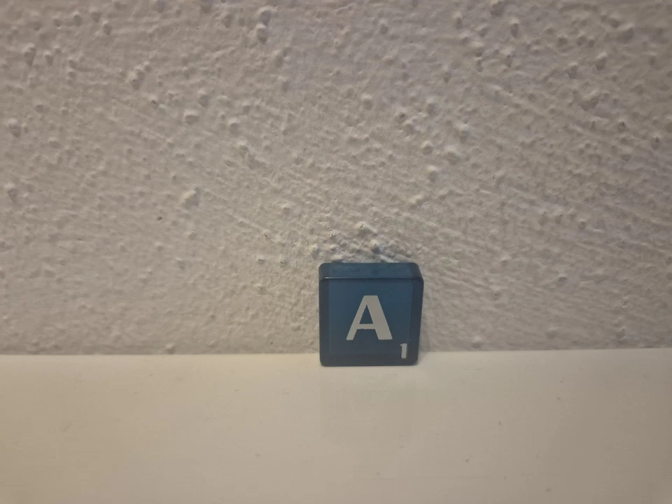 Scrabble Jubiläumsausgabe 60 Jahre Ersatzteile: Buchstabenstein A - Bild 1 von 1