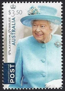 2022 Australia SG#5622 QEII Queen's Platinum Jubilee international mint MUH MNH - Foto 1 di 1