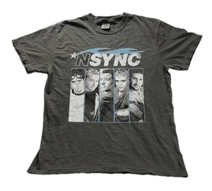 Vintage 90s Nsync Comfort Colors T-Shirt Mens Size Large Y2K Boy Band Tee Nsync - Bild 1 von 5