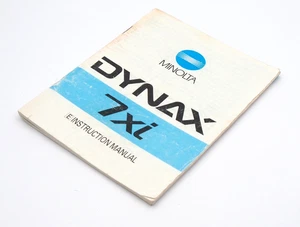 Minolta Dynax 7Xi Instruction Manual - UK Dealer - Picture 1 of 2