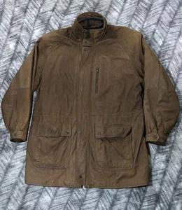 Wilson's Adventure Bound Leather Jacket Men's XLT Brown Chore Lined Thinsulate - Picture 1 of 21