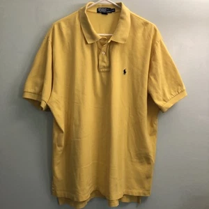 Polo Ralph Lauren Herren Hemd mit Kragen Größe 2XL Kurzarm Gelb " - Bild 1 von 6