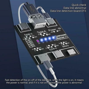 DT3 USB Type C Micro Data Cable PCB Board Tester Fast Detecting Tool For iPhone - Picture 1 of 6