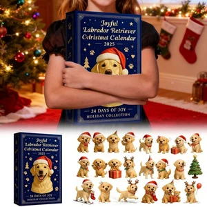 Fun Golden Retriever Advent Calendar 2025, Puppy-Themed Christmas Gift Set - Picture 1 of 6