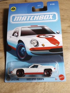 2025 Matchbox Sportwagen Serie 1972 Lotus Europa 01/05 Lot#003 - Bild 1 von 2
