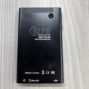 Eclipse Portable Media Player 8GB Micro SD MP3 Camera Camcorder Supra FIT BK . - Picture 1 of 4