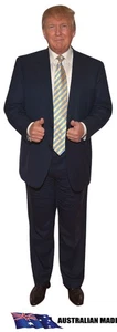 Donald Trump tamaño real recortado 191cm x 68cm corflauta plegable independiente - Imagen 1 de 4