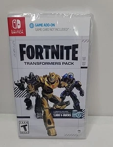 NEU ~ VERSIEGELT ~ Fortnite Transformers Pack Nintendo Switch Spiel Add On - Bild 1 von 2