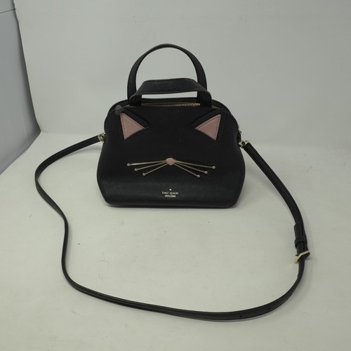 Borsa a mano tracolla Kate Spade Cat's Meow Small Lottie in pelle