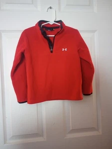 Kids Size 4T Under armour Fleece Partial Zip Sweater - Picture 1 of 1