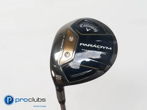 Left Handed Callaway PARADYM 18* 5 Wood - Fujikura Vista Pro 55g Regular 396373 - Picture 1 of 4