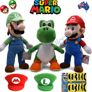 33cm Super Mario Bros Mario Luigi Yoshi Plush Soft Toys Doll Stuffed Kids Game