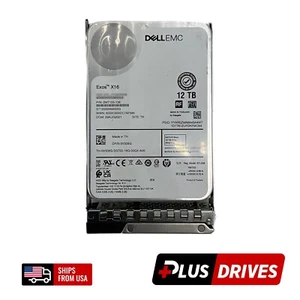 Dell 12TB SATA V308G Exos X16 3.5in 512e Server HD 7200 RPM 6Gbps w/ Caddy - Afbeelding 1 van 7