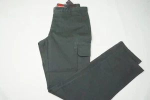 Pantalón Isaia Comfort Project Gris Carga Mezcla Algodón 52R EU NUEVO - Imagen 1 de 8