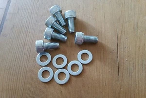 RENAULT 5 GT TURBO NEUE KUPPLUNGSABDECKUNG AUF SCHWUNGRAD-BEFESTIGUNGSSCHRAUBEN 12,9 UNTERLEGSCHEIBEN (6)  - Bild 1 von 1