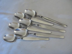 Robbe & Berking Modell ROYAL Kaffeelöffel für 6 Personen Silber 90er TOP - Picture 1 of 2