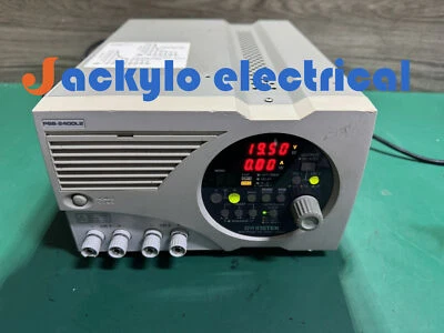 GW INSTEK PSB-2400L2 2 CHANNEL SWITCHING DC POWER SUPPLY 80V 40A 800W - Image 1 of 4