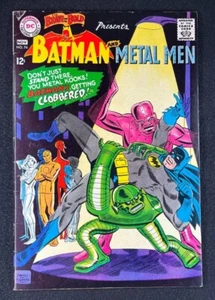 Brave and the Bold (1955) #74 FN- (5.5) Batman and Metal Men Ross Andru Art - Foto 1 di 2