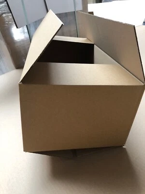 MARKENLOS 100 Faltkarton Versandkarton 530x250x170 stabil Kraftliner (sf525.6) Verpackung