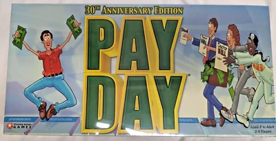 Pay Day 30th Anniversary Edition Board Game Brand New 2004 Hasbro Factory Sealed - Image 1 of 4