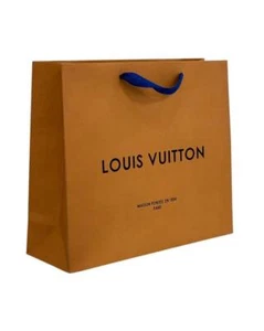 Authentic Louis Vuitton Paper Gift Bag Shopping Carrier Bag Tote - Picture 1 of 1